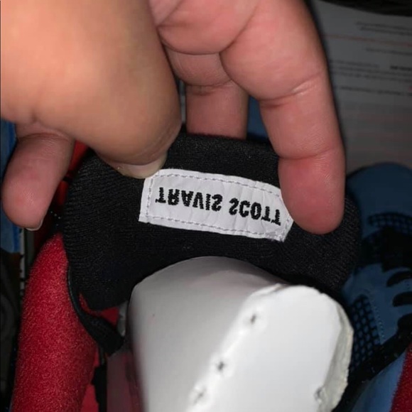 Travis Scott Cactus Jack Jordan 4's Size 10 - Picture 5 of 5